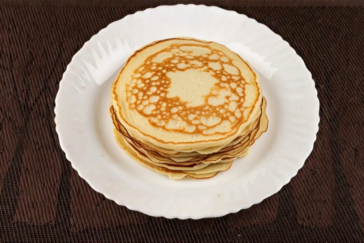 Блины с маслом